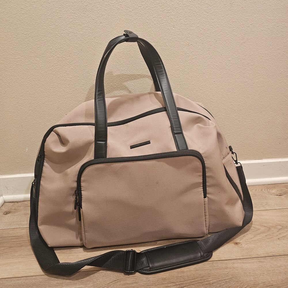New Boarding Pass Duffle Nude Travel Bag Luggage 14.5 X 21 X D8
